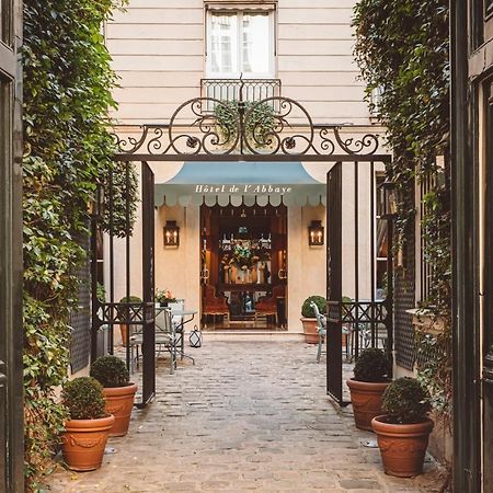 Hotel De L'Abbaye Paris Exterior foto