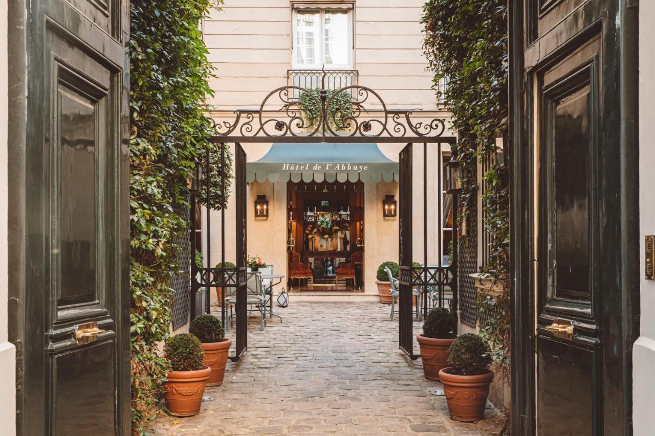 Hotel De L'Abbaye Paris Exterior foto